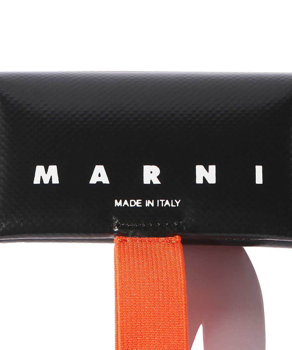 PVC製ロゴプリント三つ折りウォレット | MARNI (マルニ) | 雑誌Safari 