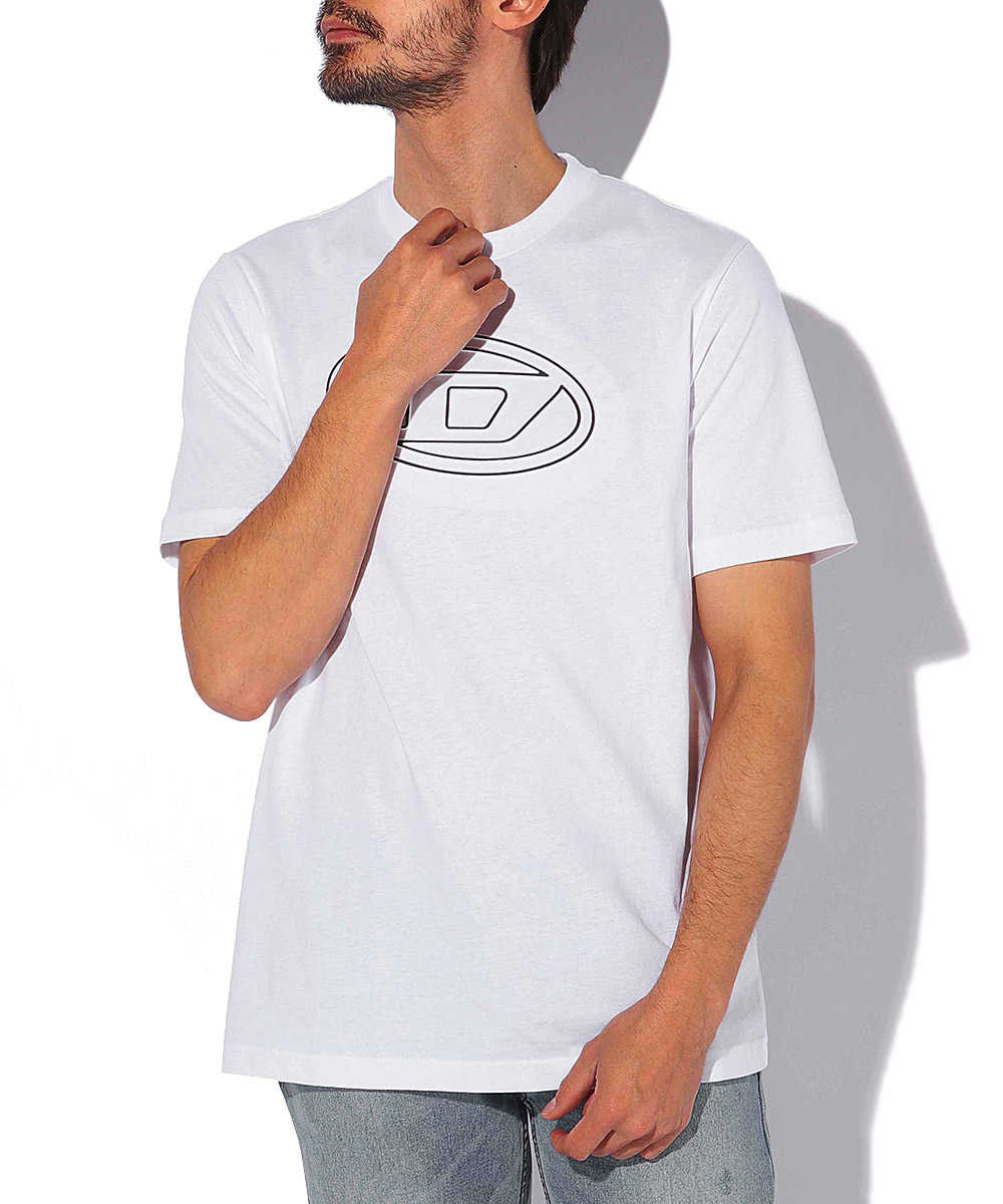 ビッグ“D”ロゴクルーネック Tシャツ