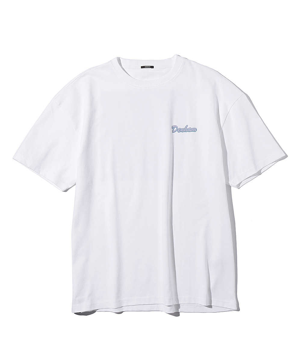 “ボラ HCJ”バックプリントクルーネックTシャツ
