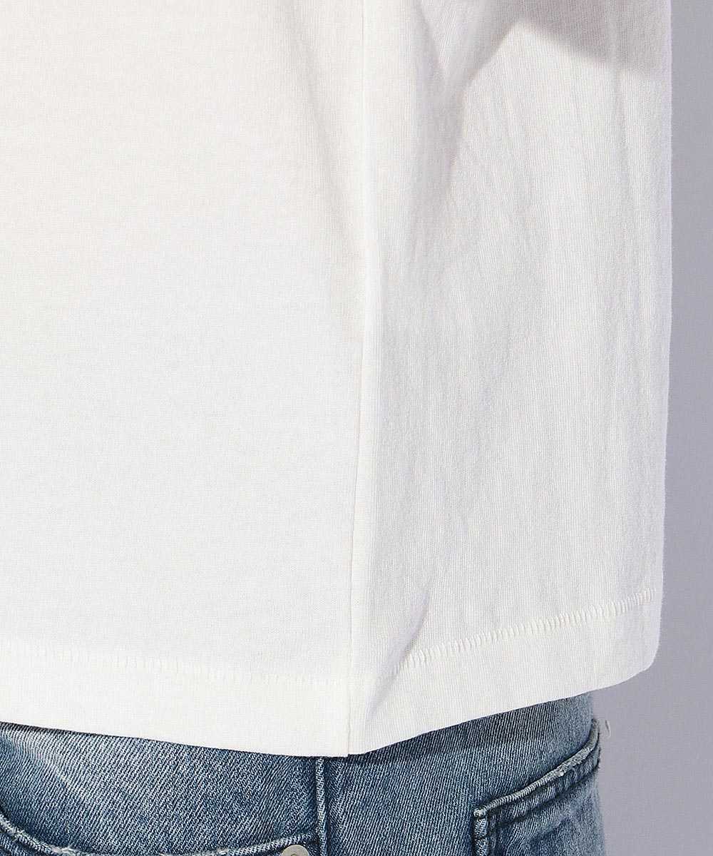 “PORTOBELLO”カレッジプリントポケットクルーネックTシャツ