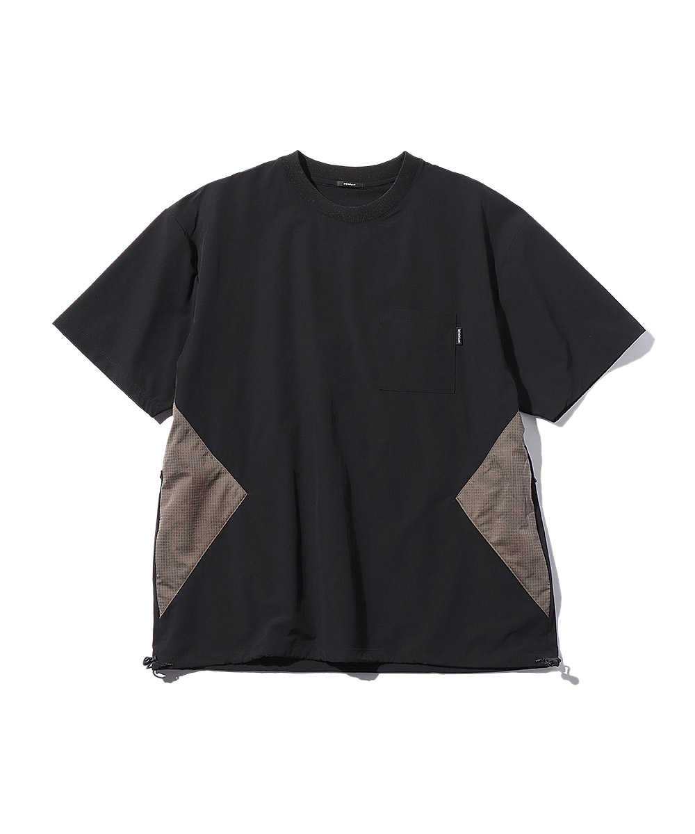 “テクニカルカモ”クルーネックTシャツ