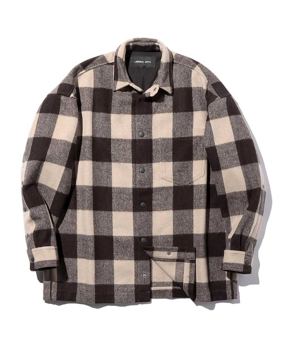 【別注・限定商品】バックプリントオーバーサイズシャツジャケット
