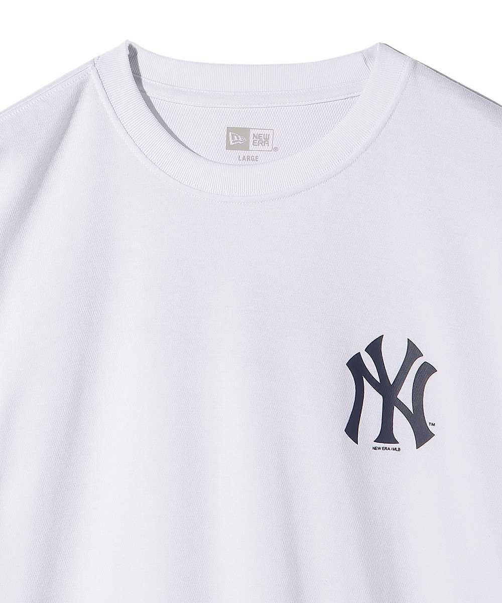 別注限定 ニューヨーク・ヤンキースロゴプリントクルーネックTシャツ