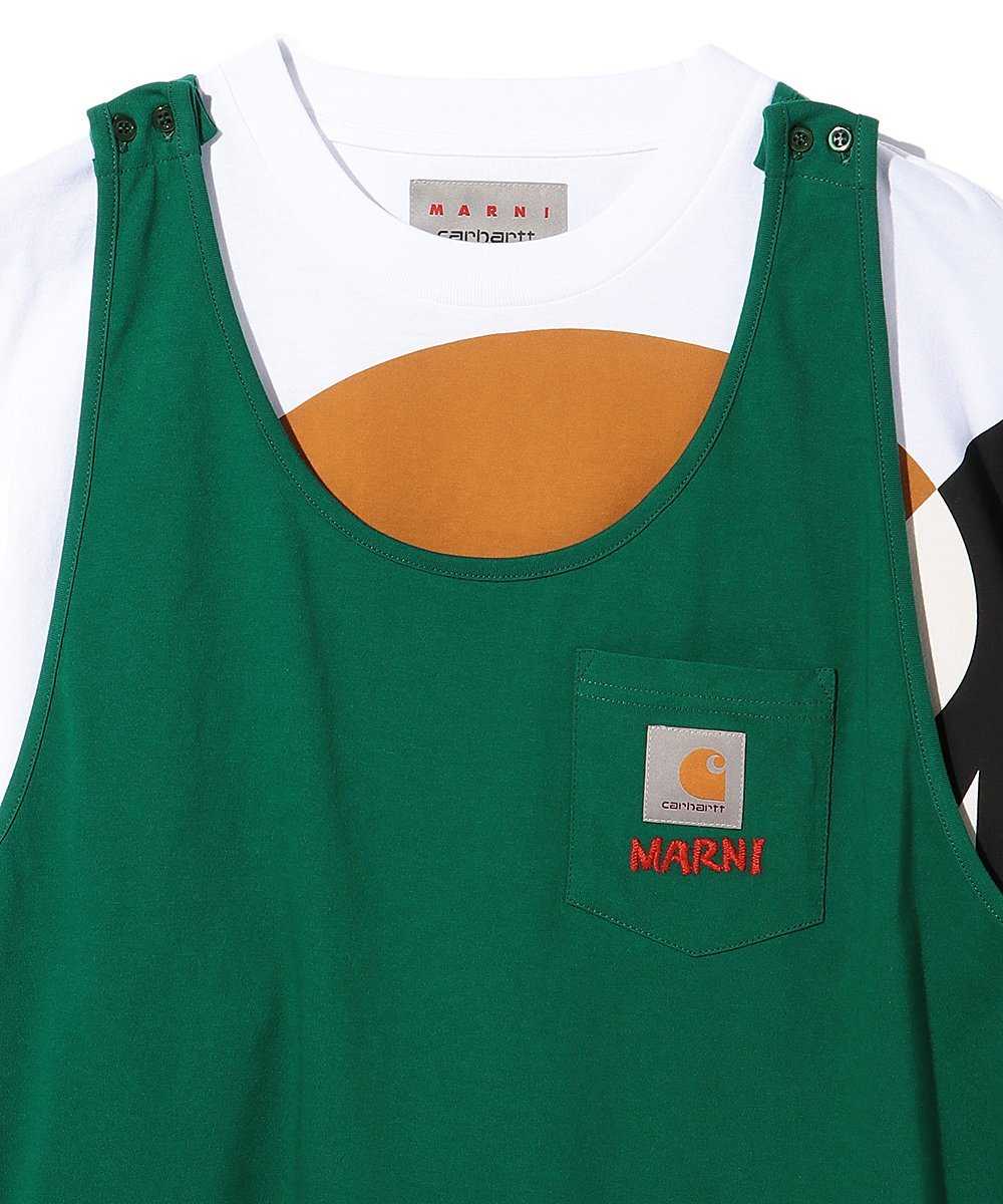 マルニ × カーハート WIP レイヤードクルーネックTシャツ