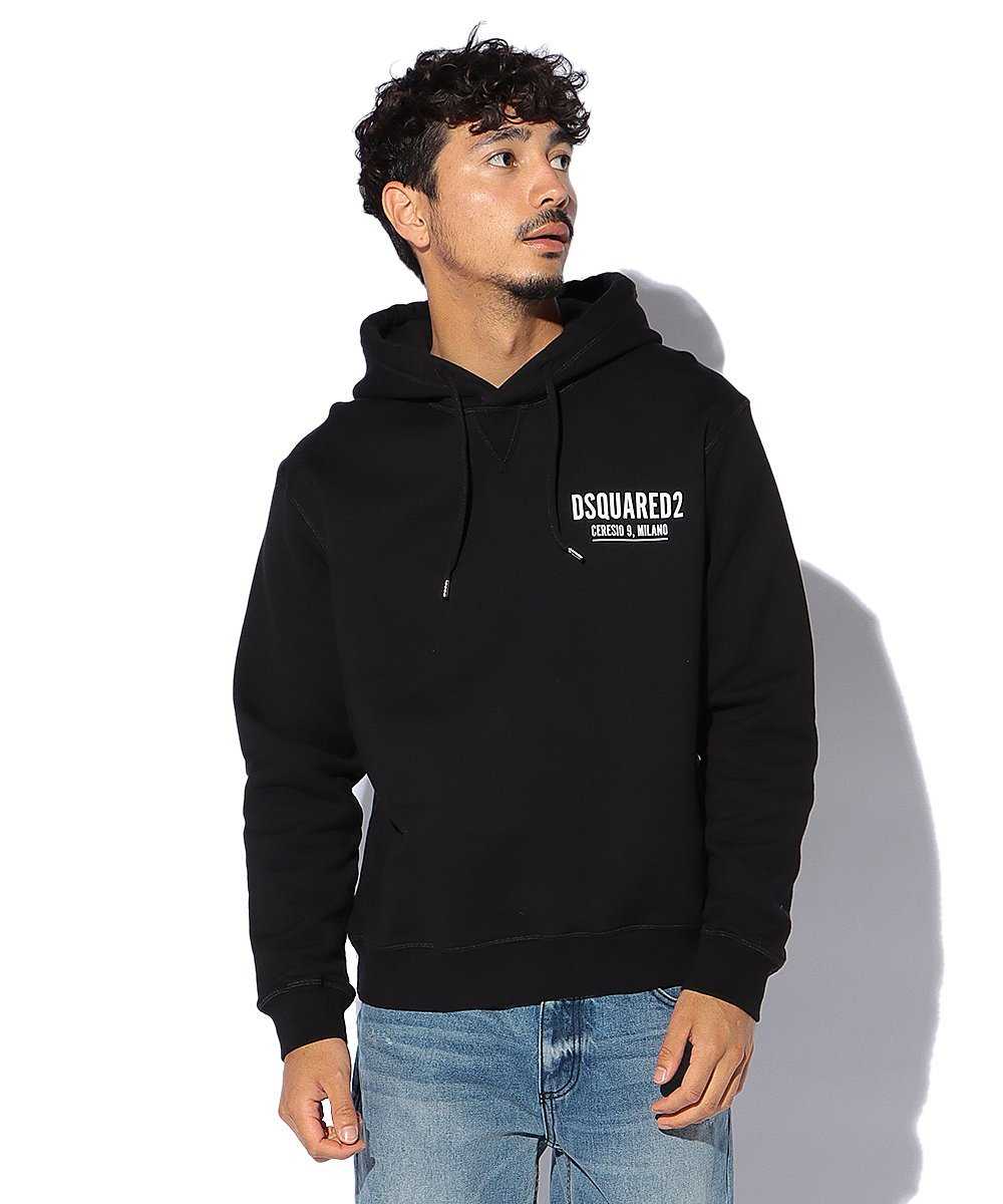 “Ceresio9”ワンポイントプリントプルオーバーパーカ