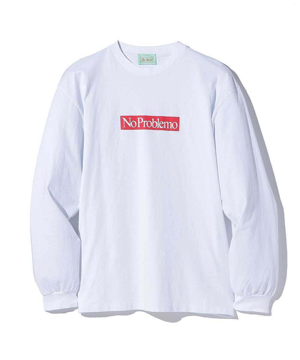 ボックスロゴロングスリーブカットソー