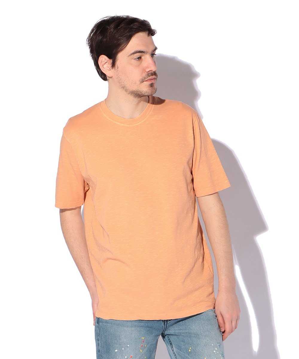 スラブクルーネックTシャツ