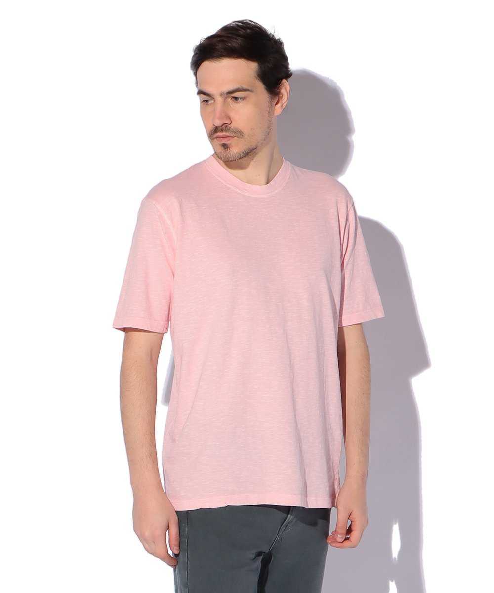 スラブクルーネックTシャツ