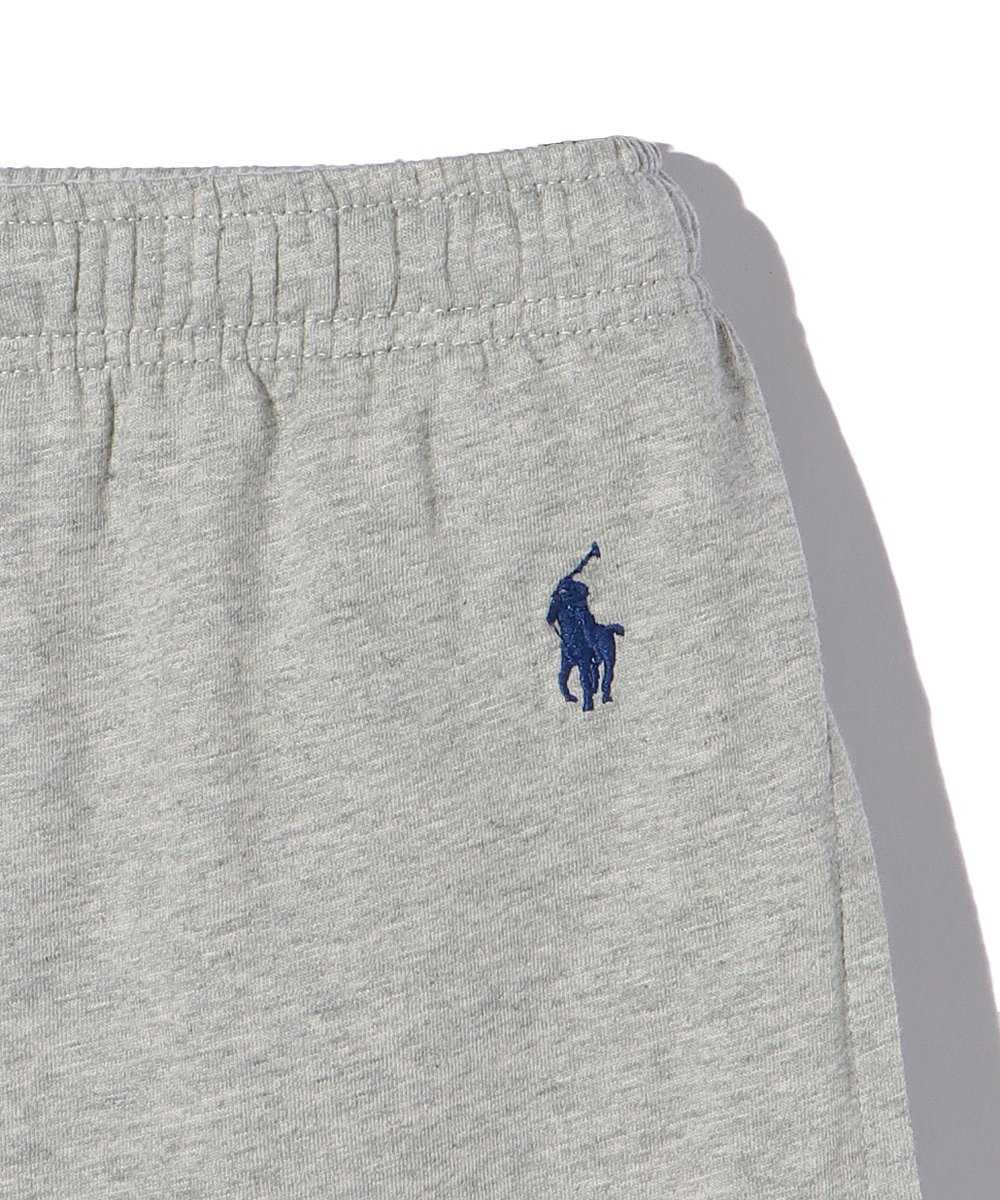 ロゴ刺繍コットンイージーショーツ