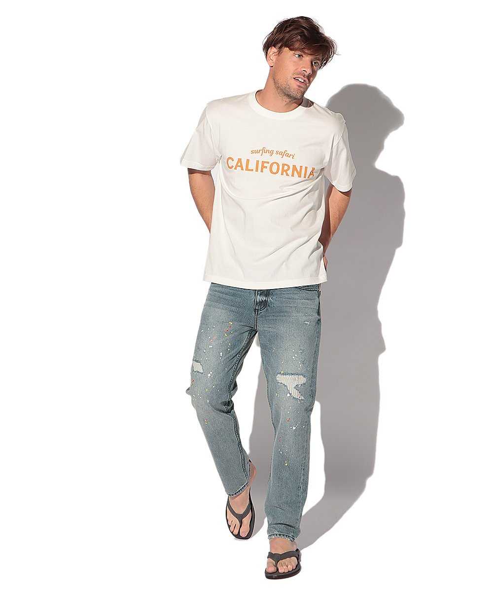 限定 プリントクルーネックTシャツ