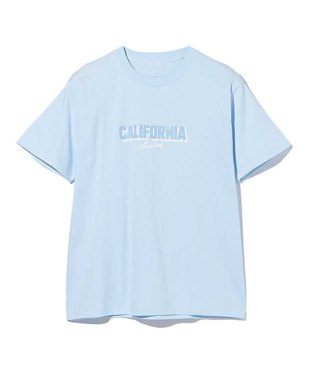 限定 プリントクルーネックTシャツ