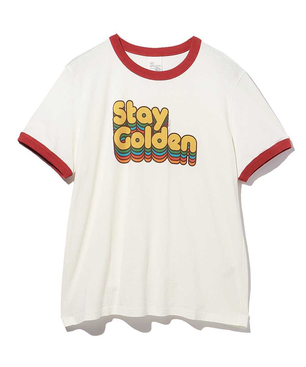 Ricky Stay Golden/リッキー ステイ ゴールデン オーガニックコットンTシャツ