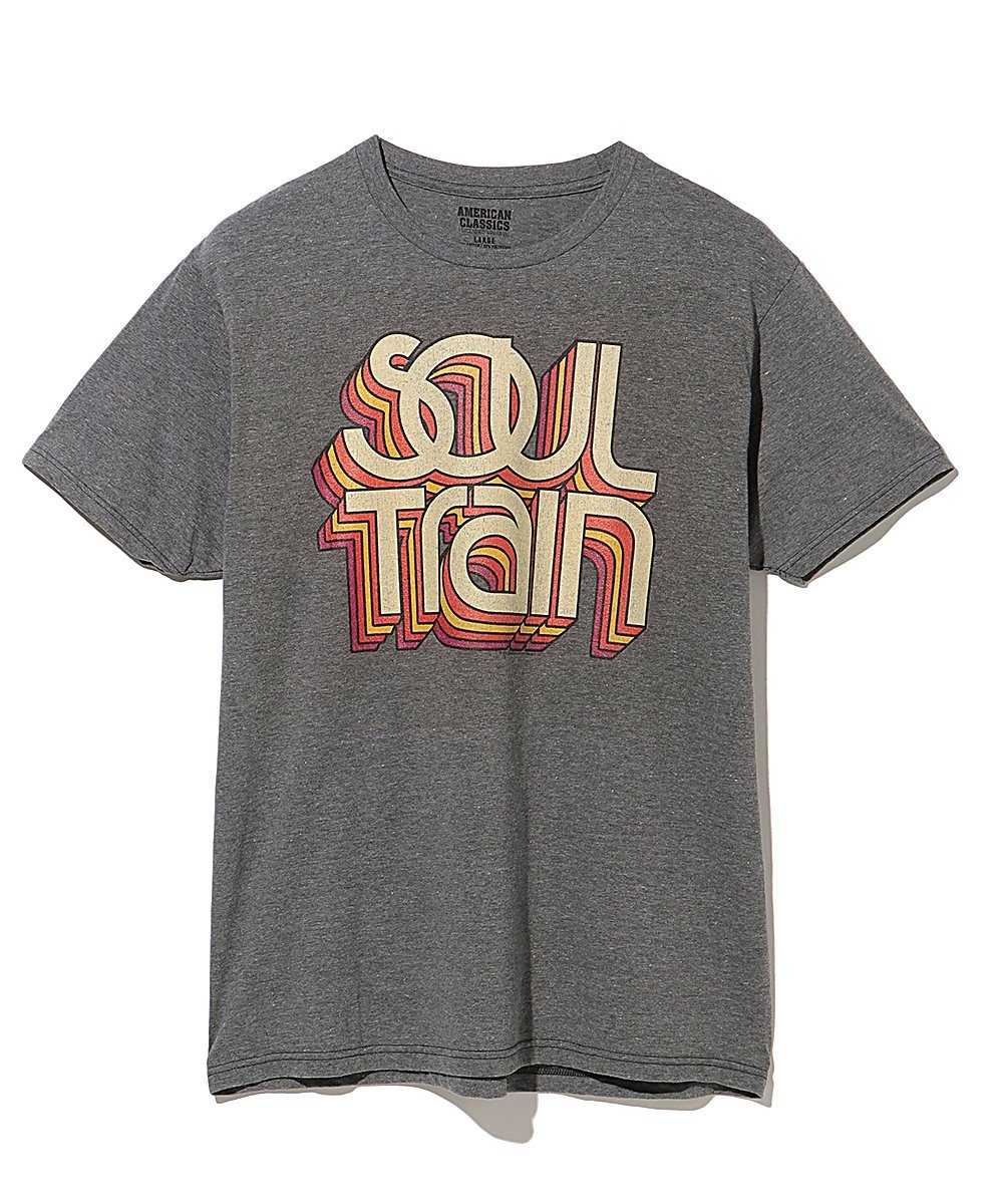 SOULTRAIN2/ソウルトレイン2 ロゴグラフィックプリントTシャツ