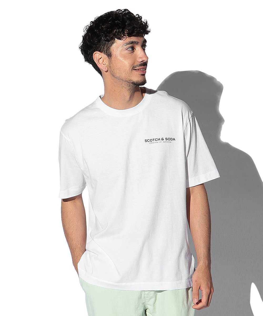 リラックスフィット フォトプリントTシャツ