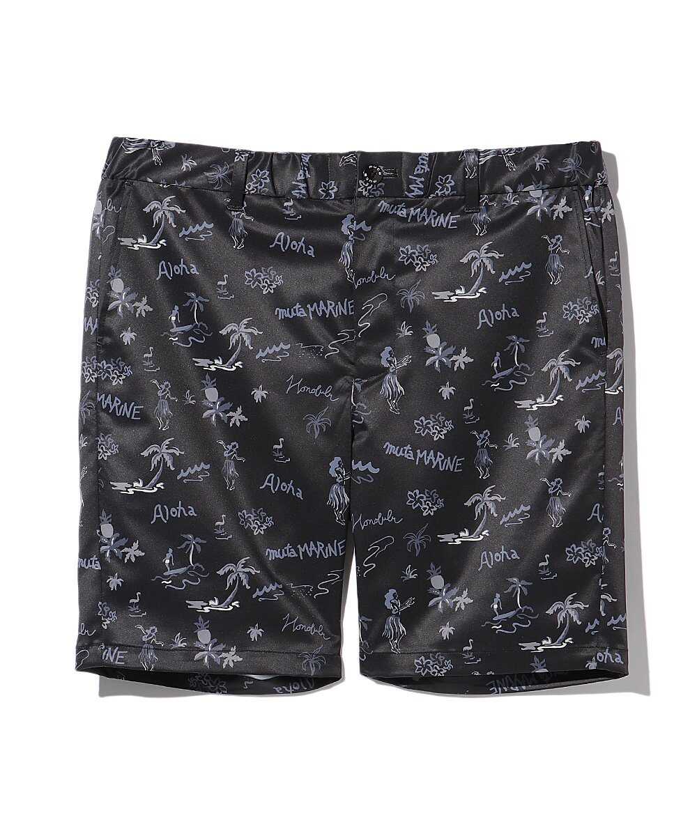 ハワイアン 総柄ショーツ