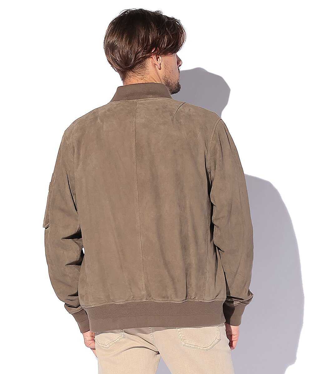 SUEDE MANSTON BOMBER / スウェード マンストン ボンバー ゴート