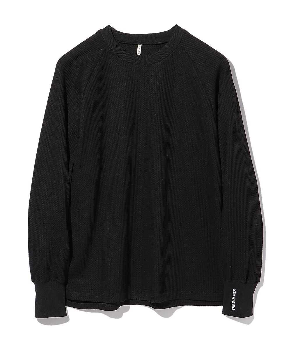 ワッフルロングスリーブTシャツ