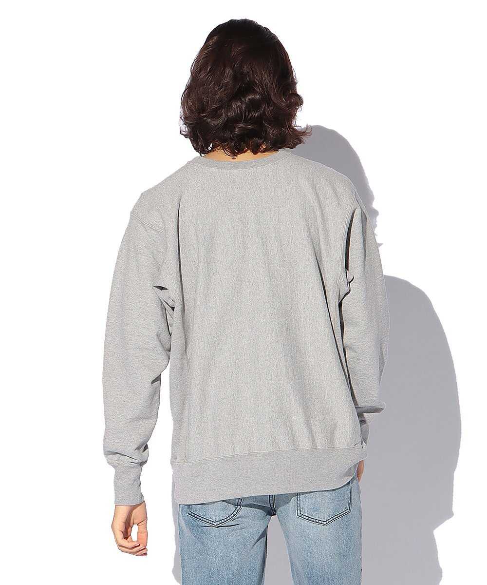 ロゴプリントクルースウェットシャツ