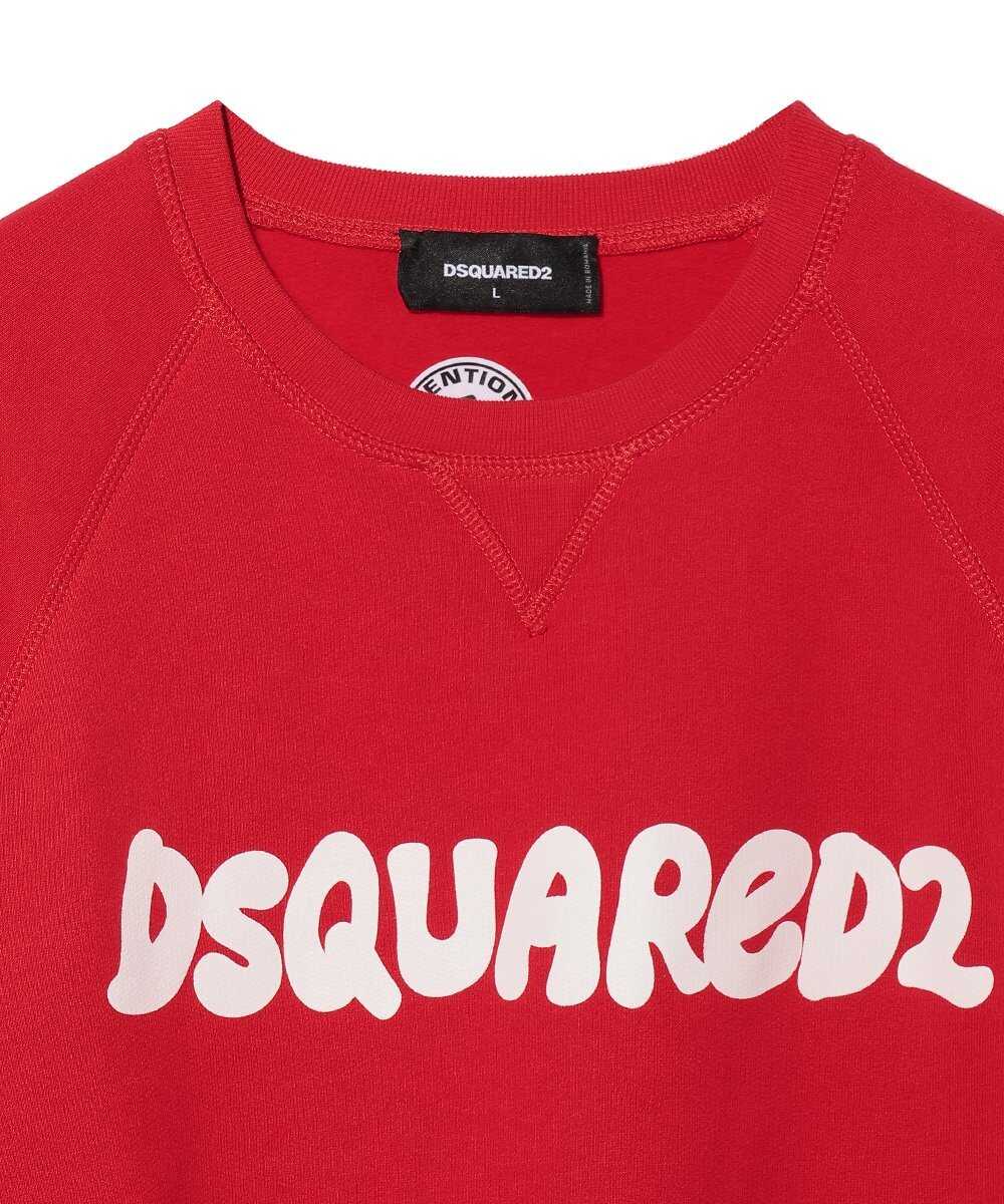 DSQUARED2◇スウェット/L/コットン/BLU-