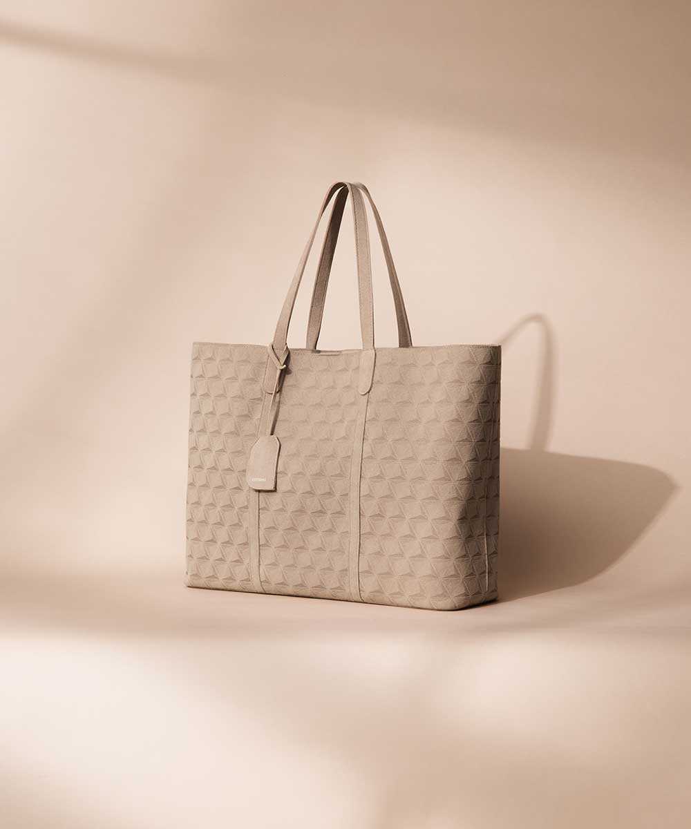 モノグラム柄 トートバッグ M ウルトラスエード Ultrasuede