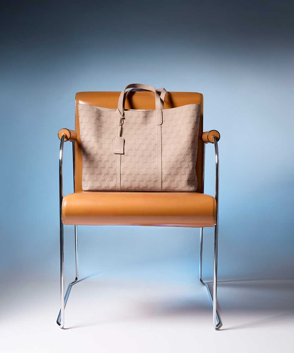モノグラム柄 トートバッグ M ウルトラスエード Ultrasuede