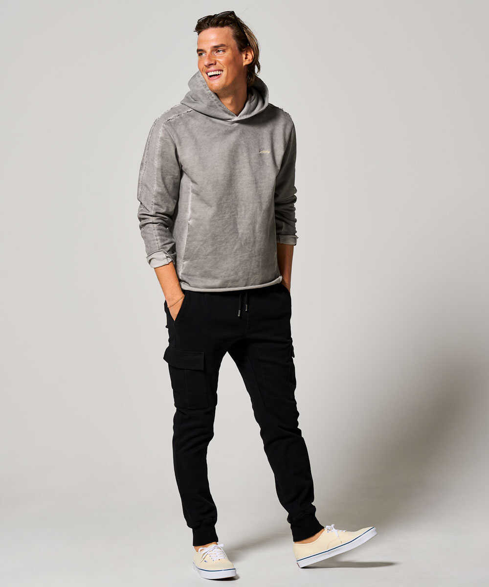 限定 イージーカーゴ 裾リブパンツ