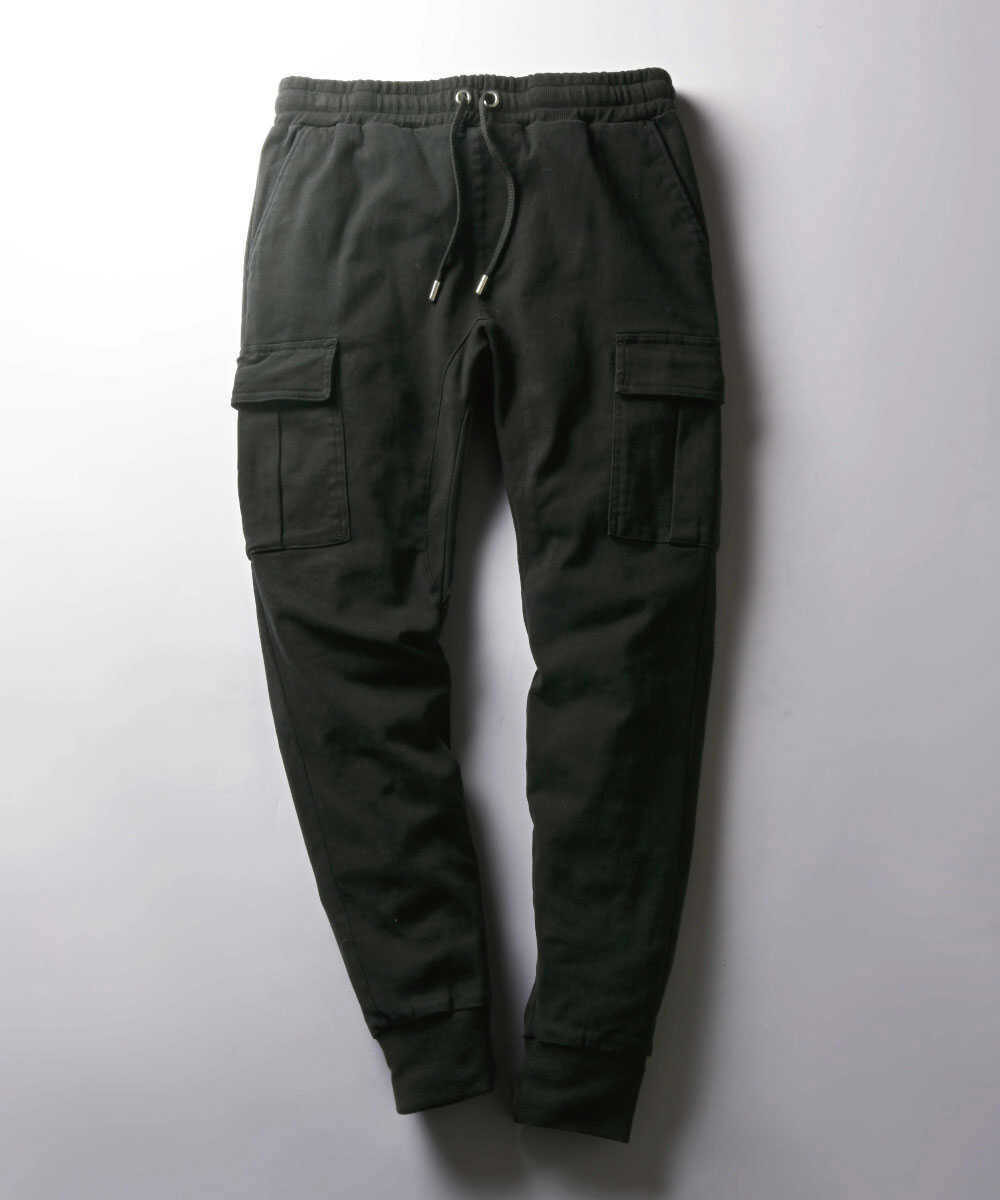 限定 イージーカーゴ 裾リブパンツ