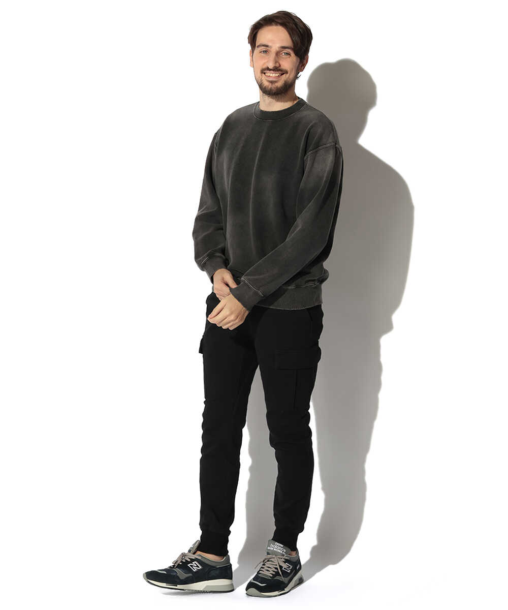 限定 イージーカーゴ 裾リブパンツ