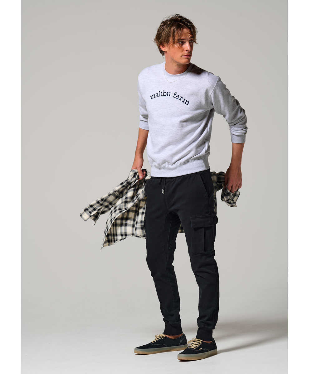 限定 イージーカーゴ 裾リブパンツ