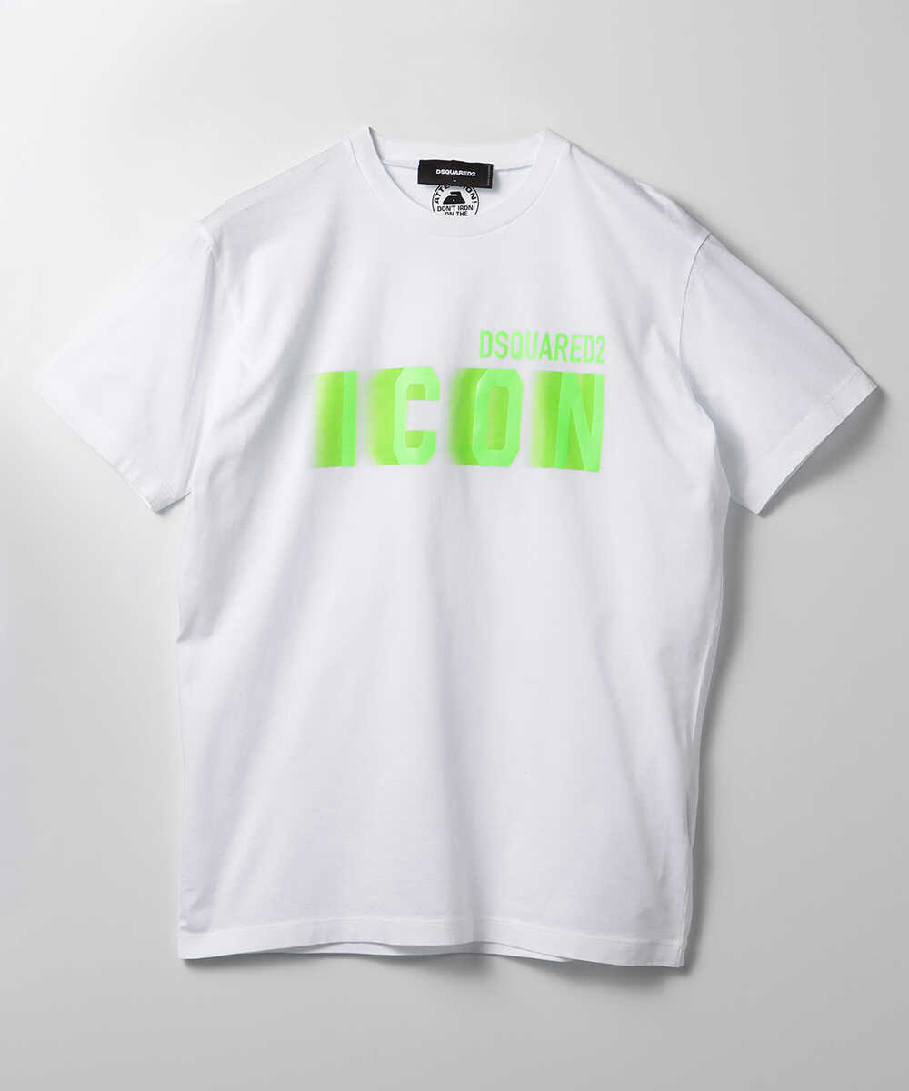 ICON ロゴプリントTシャツ