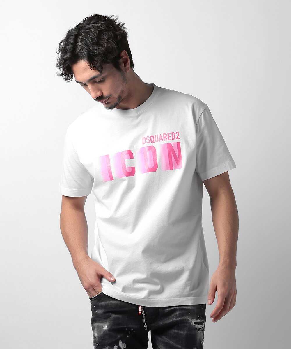 ICON ロゴプリントTシャツ
