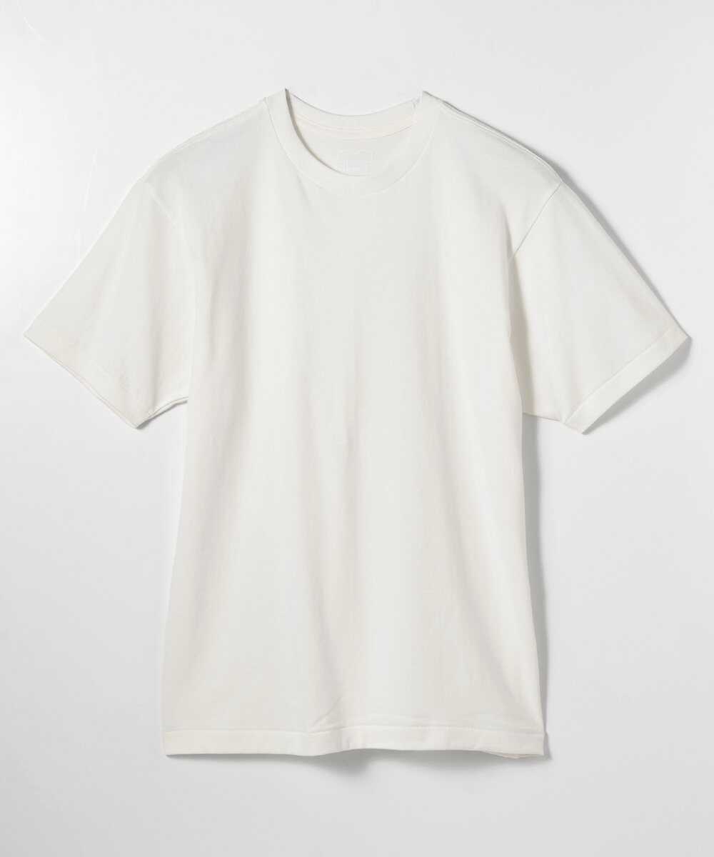 SHIRO/シロ コットンクルーネックTシャツ