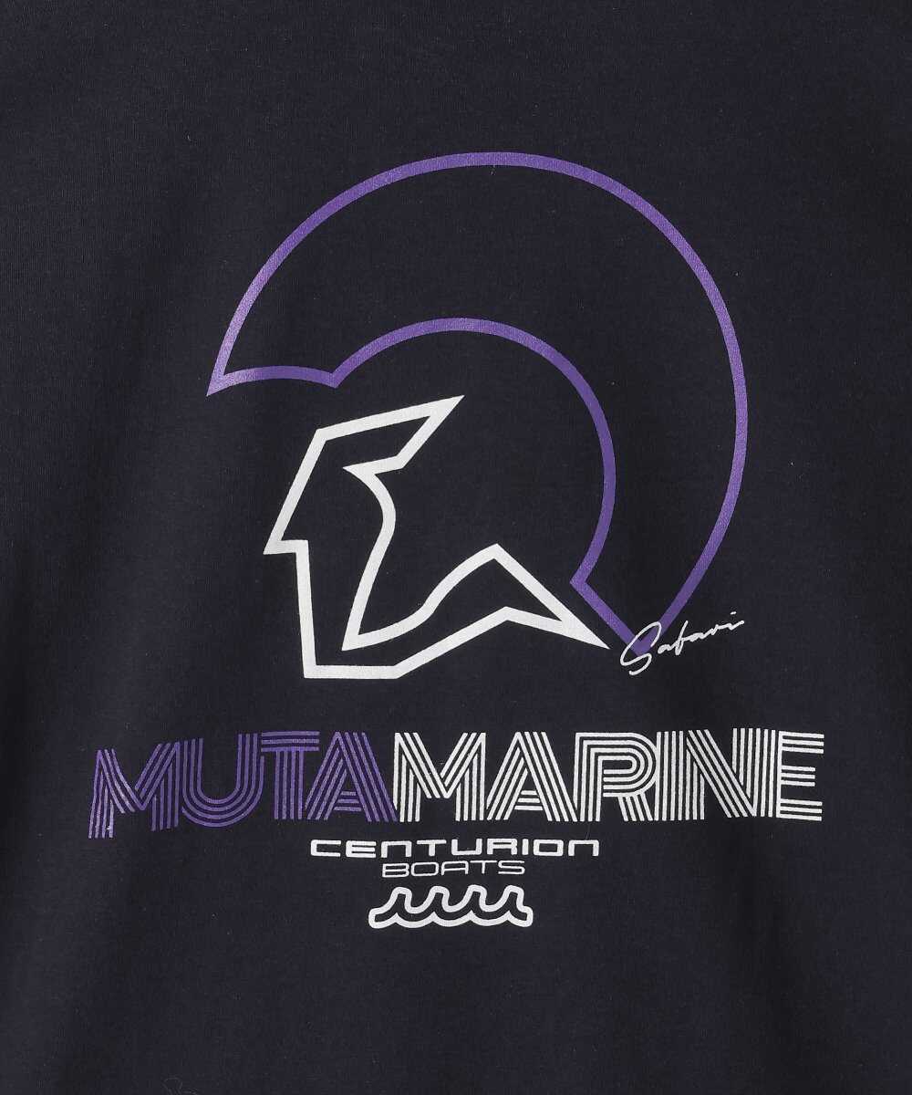 CENTURION BOAT × SAFARI × muta MARINE トリプルコラボバックプリントTシャツ