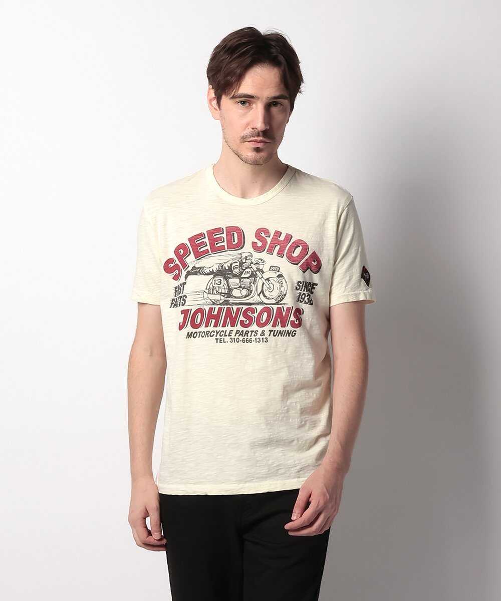  SPEED SHOP プリントTシャツ