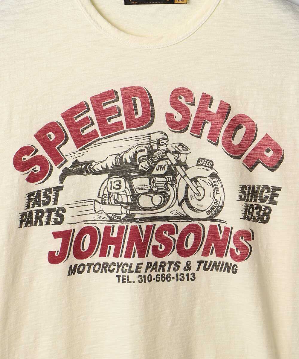  SPEED SHOP プリントTシャツ