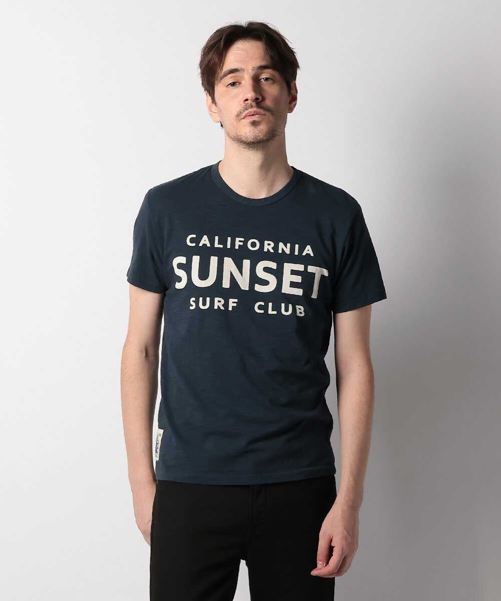 サンセットサーフ SUNSET SURF CLUB プリントTシャツ