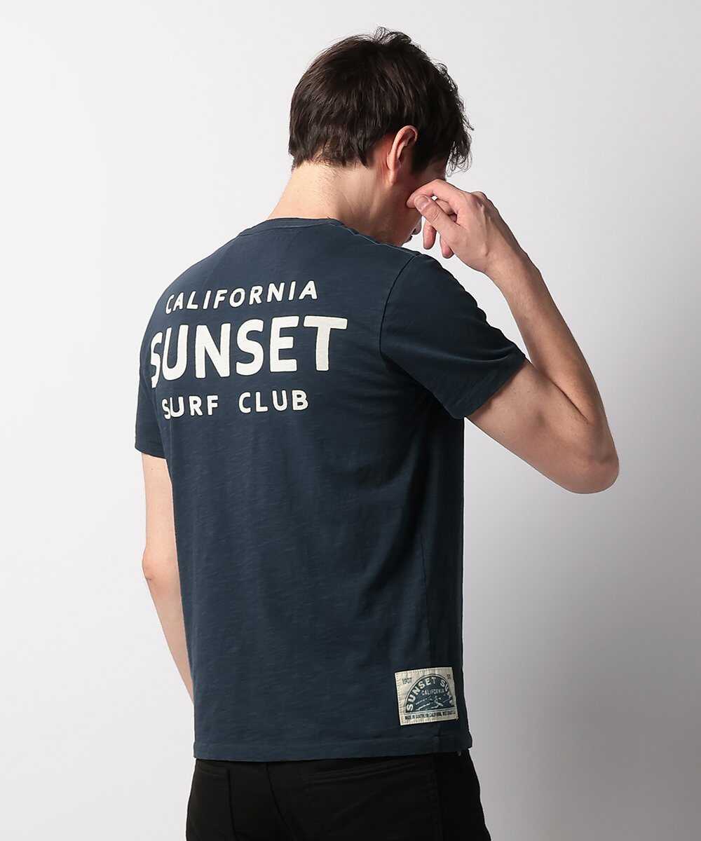 サンセットサーフ SUNSET SURF CLUB プリントTシャツ