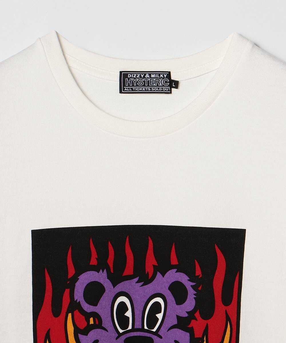 ON FIRE プリントTシャツ