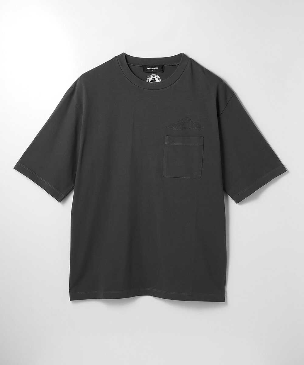 ICON/アイコン ロゴプリントポケットTシャツ