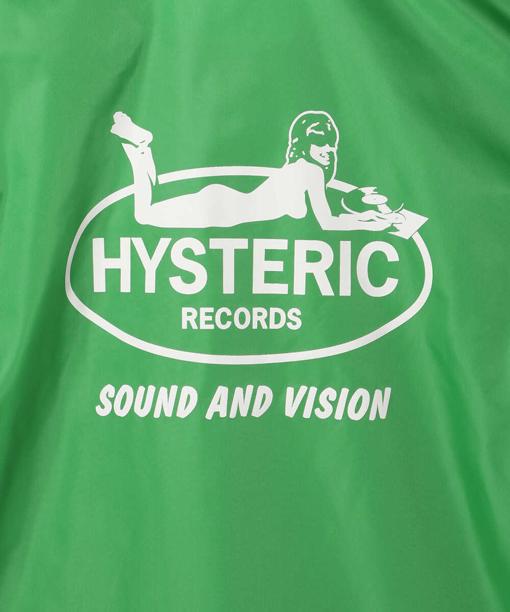 HYSTERIC RECORDS コーチジャケット