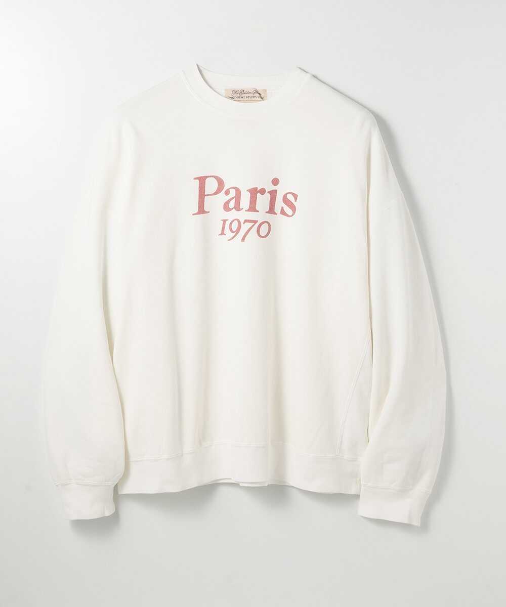 “Paris 1970” SP加工 3飛び裏毛スウェットシャツ