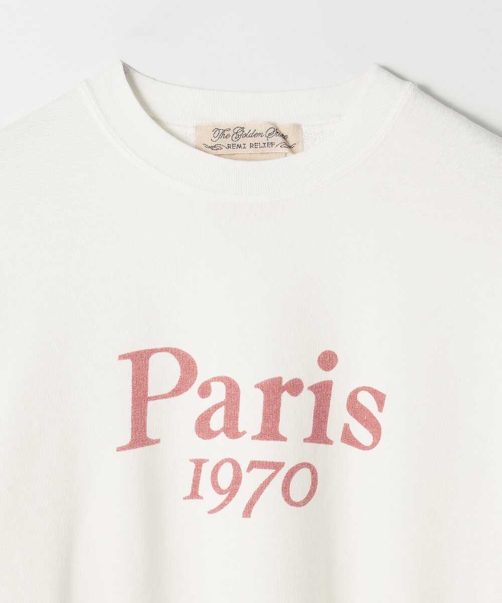 “Paris 1970” SP加工 3飛び裏毛スウェットシャツ