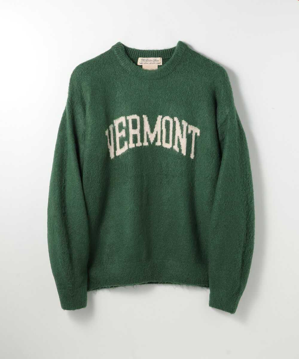 “VERMONT” 起毛クルーネックニット