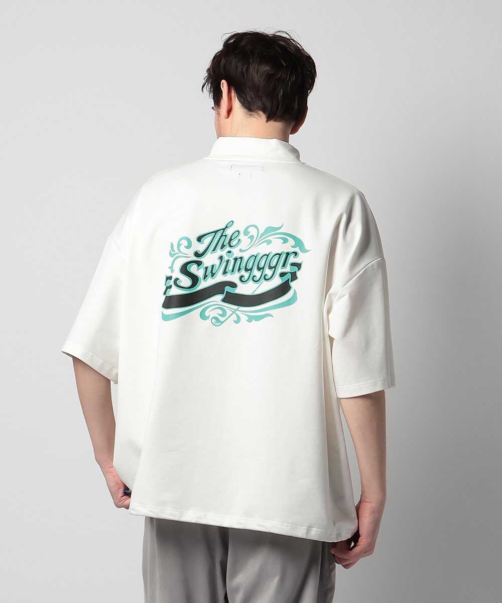 モックネックTシャツ