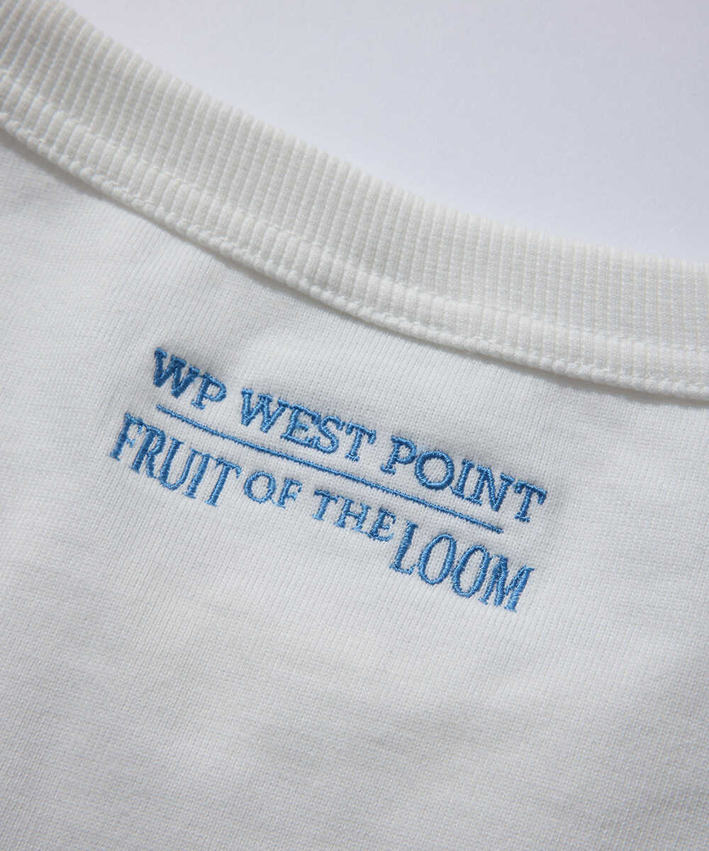 別注限定 Fruit of the Loom / フルーツオブザルーム ブランド刺繍 ロンT