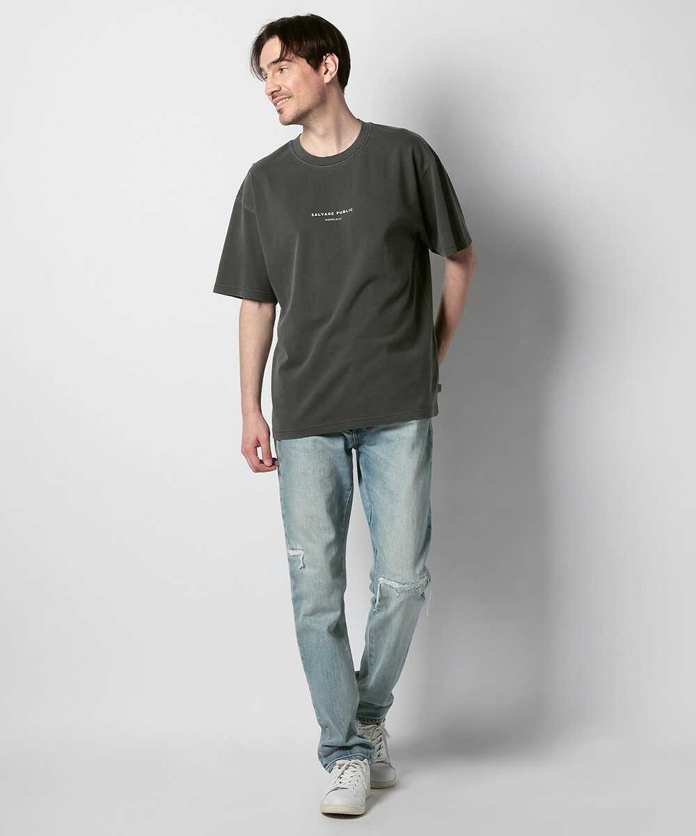 バックプリント ロゴTシャツ