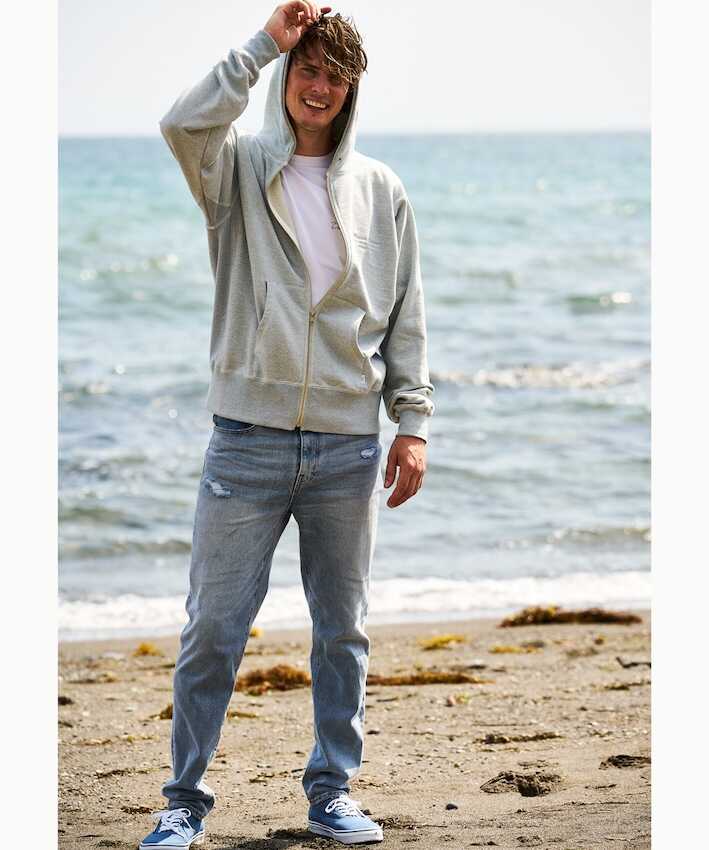 限定 ストレッチデニムパンツ