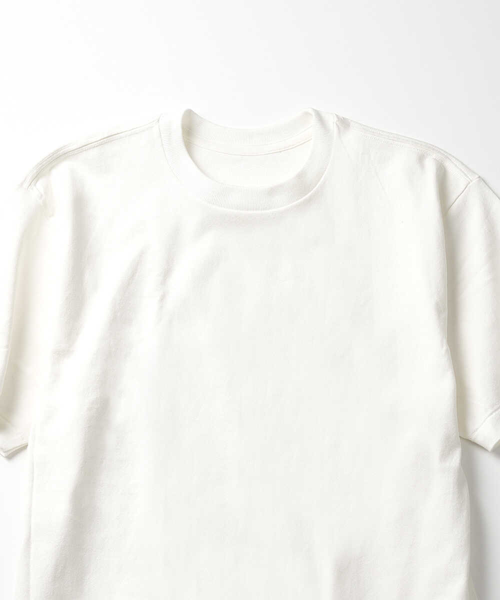 1P Hanes T-SHIRTS SHIRO/シロ クルーネックTシャツ