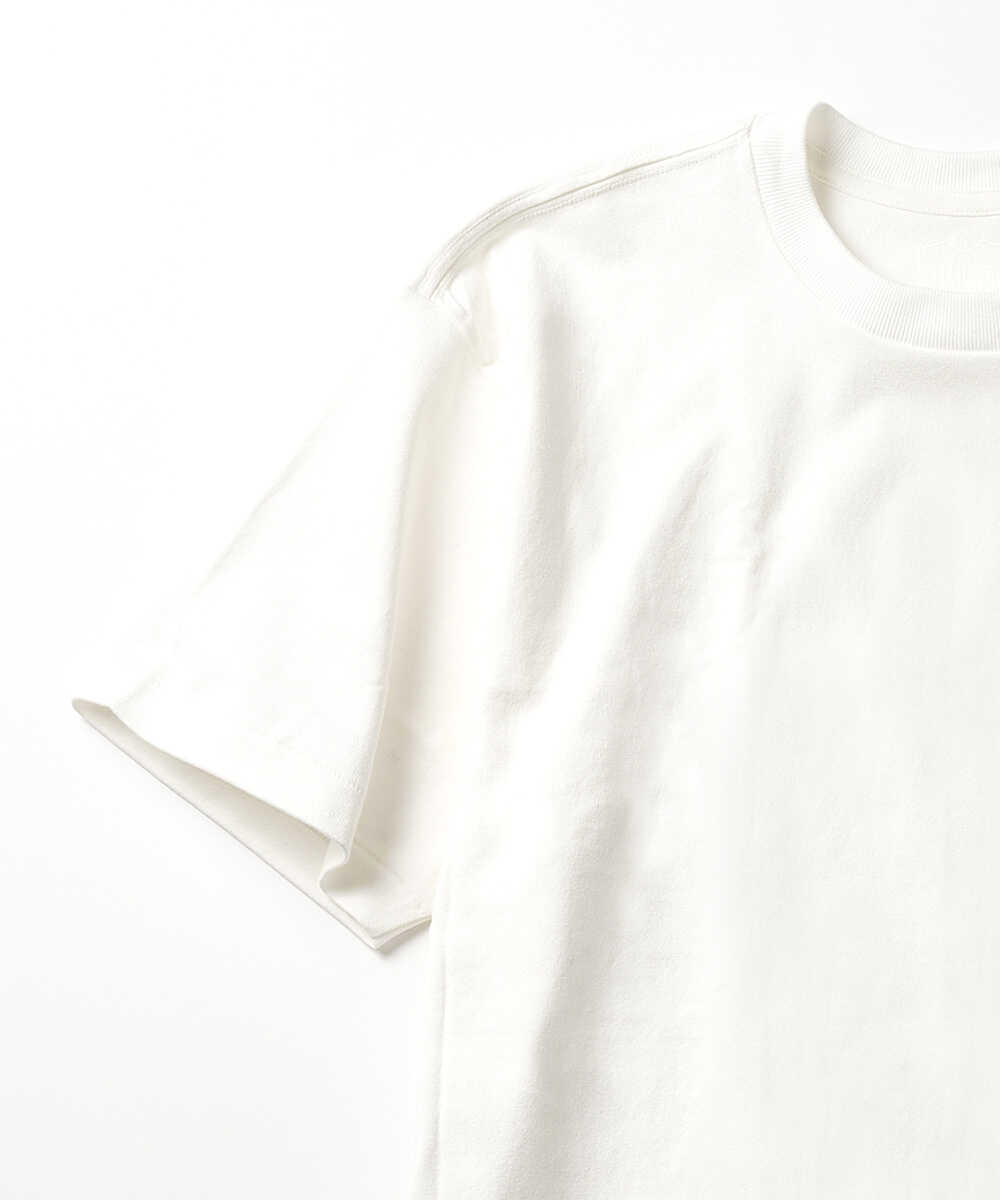 1P Hanes T-SHIRTS SHIRO/シロ クルーネックTシャツ