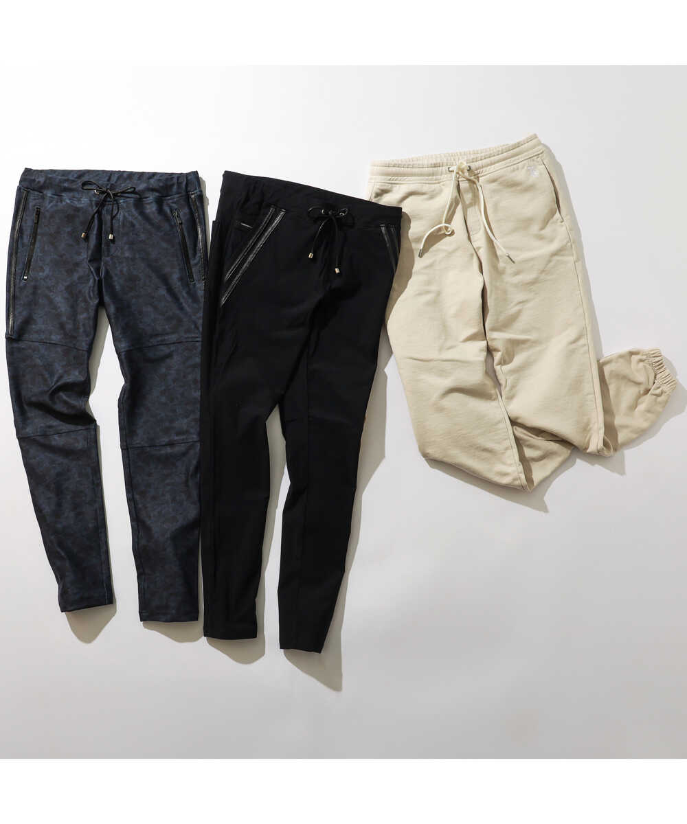 ジョンソン カモフラージュ ラインパンツ